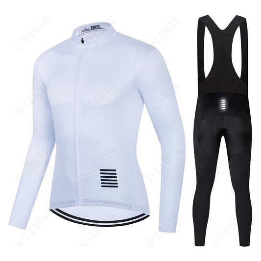 Long-sleeved cycling set