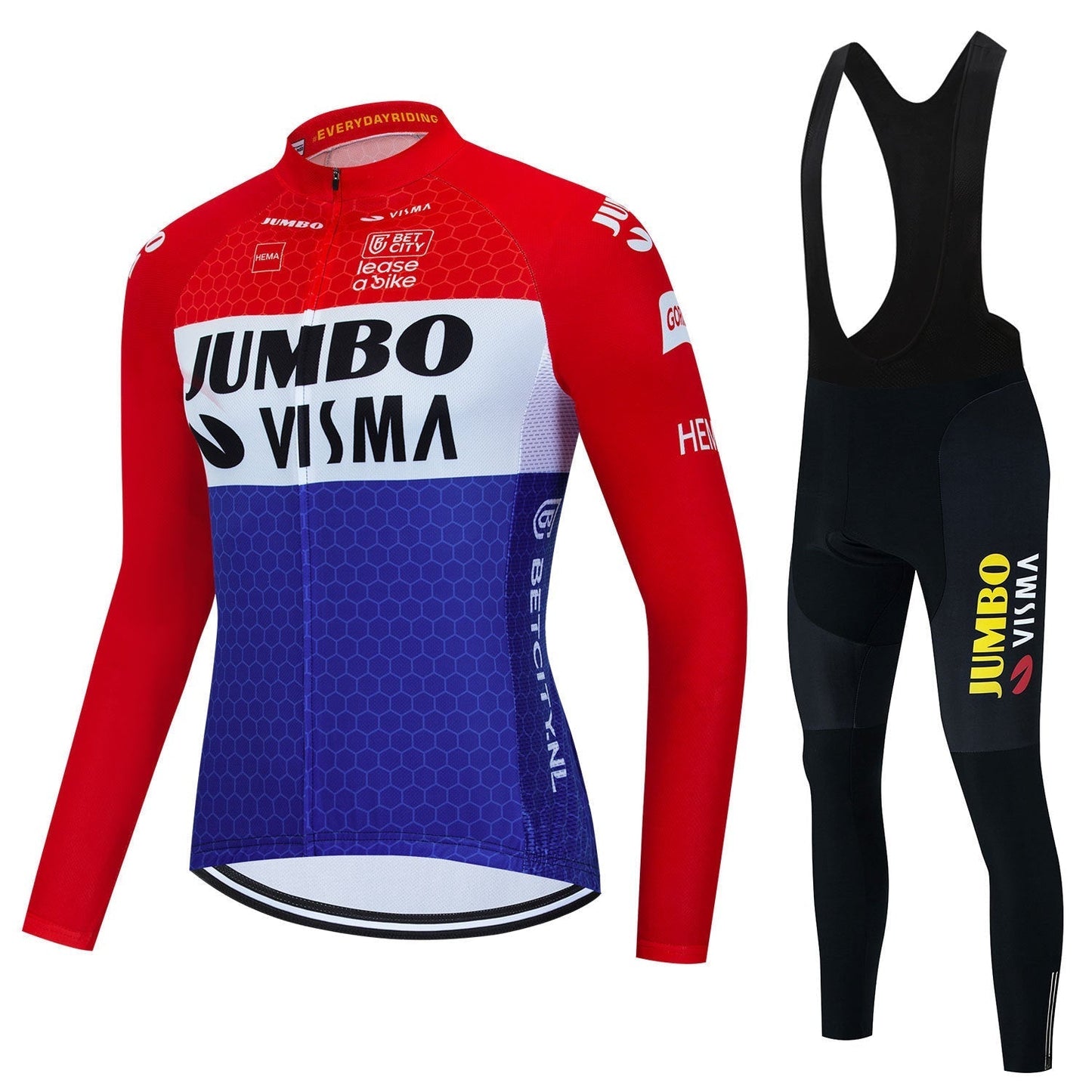 Jumbo Visma - Long sleeved pro cycling kit