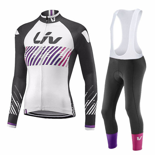 LIV V2 - PRO WOMEN'S WINTER CYCLING SET WITH BIBS